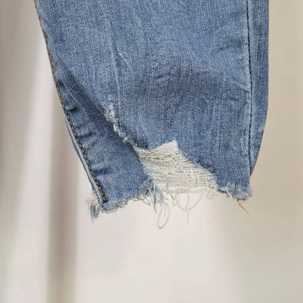 BANANA REPUBLIC skinny fit distressed denim Sz 29/8 - Picture 3 of 8